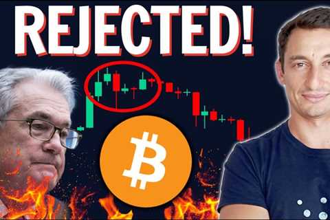 Bitcoin & Stocks REJECTED on FED Rate Hike News! (What Now?)