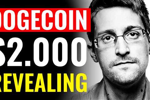 Edward Snowden REVEALS Why Dogecoin Will Hit $2.000 | DOGECOIN PREDICTION - DogeCoin Market News Now