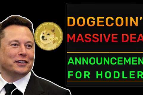 DOGECOIN JUST MADE A GAME-CHANGING DEAL (HUGE FOR HODLERS) | DOGECOIN NEWS