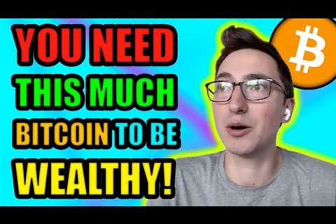 You Need To Own THIS MUCH Bitcoin Become WEALTHY in 10 Years | INSANE Crypto Price Prediction