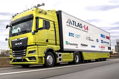 MAN bündelt Partner im Förderprojekt ATLAS-L4 für autonome Lastwagen ab 2025