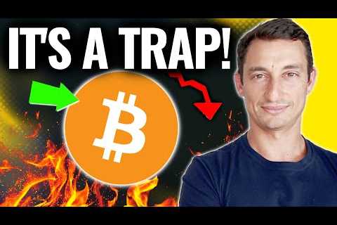 This is Looking BAD for Crypto! Bitcoin Price TRAP 📉