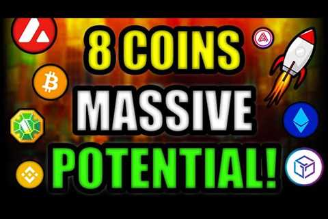 Top 8 Crypto Coins MASSIVE POTENTIAL (AVOID THIS 1 ALTCOIN)!! Bitcoin & Ethereum UPDATE!