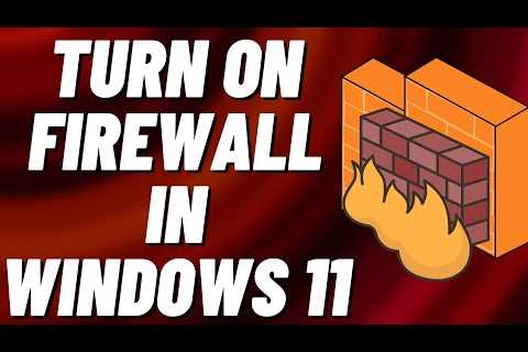 How to Enable or Turn On Firewall in Windows 11 [Tutorial] - Shiba Inu Market News