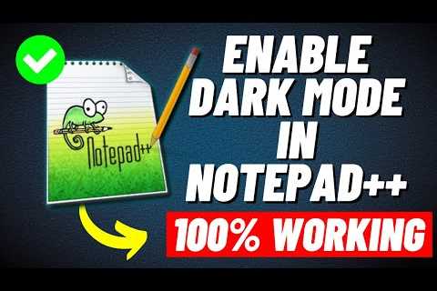 How to Enable Dark Mode in Notepad++ [Tutorial] - Shiba Inu Market News