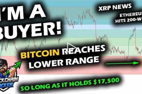 PRICES GET ATTRACTIVE as Bitcoin Price Chart Dips and I Buy, Altcoin Market and ETH Action, XRP News