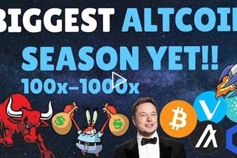ALTCOIN SEASON IS UPON US 100X - 1000X! 🔥 | CRYPTO NEWS | BITCOIN NEWS | ALTCOIN NEWS