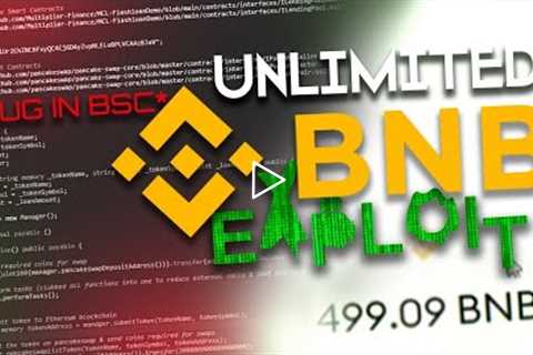 Get UNLIMITED BSC BNB using this method! | BNB Flash loans EXPLOIT.