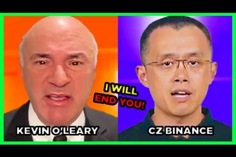 Kevin O’Leary CLAPS BACK against CZ Binance! 👏