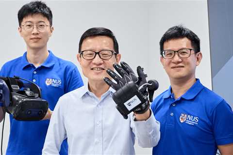 University Of Singapore Invent Glove To Let You Feel Inside the Metaverse