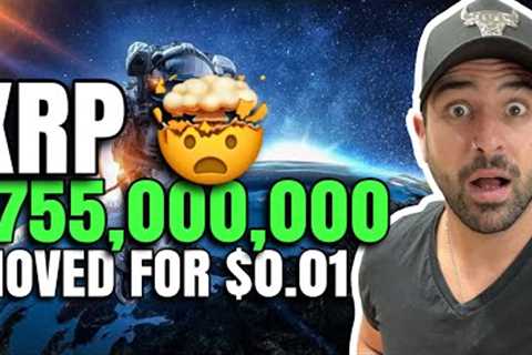 😱 XRP RIPPLE $755,000,000 MOVED FOR $0.01 | BITCOIN TO $1.0M | BEST CRYPTO TRADING INDICATOR 😱