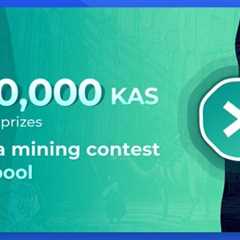 Now You Can Mine KASPA (KAS) on f2pool With 500K KAS Contest for Miners