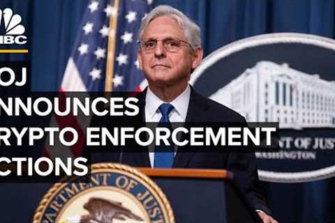 Justice department and partners announce cryptocurrency enforcement actions — 11/21/23