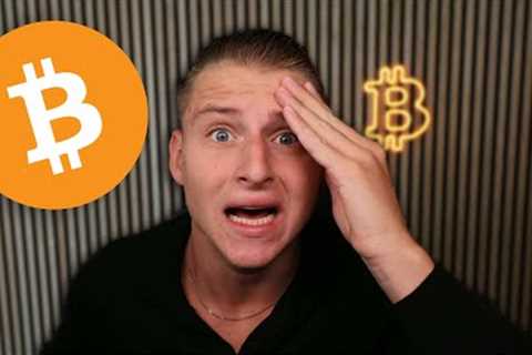 I JUST SOLD ALL MY BITCOIN... and here is why: