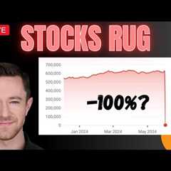STOCKS RUG, GME, Bitcoin and Crypto Live Trading