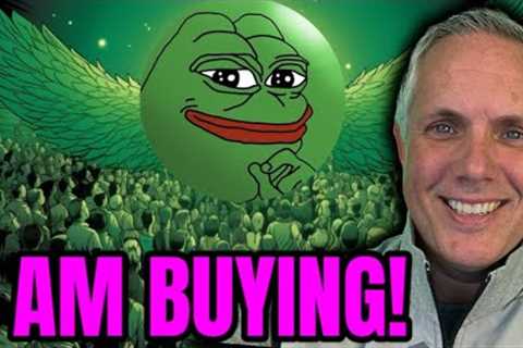 PEPE COIN - I AM BUYING! PEPE CRYPTO IS GOING TO GET EVEN BIGGER!