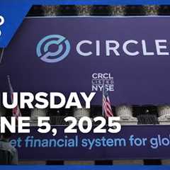 Circle shares surge after stablecoin issuer debuts on NYSE: CNBC Crypto World