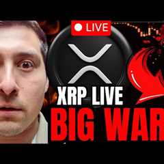 XRP WAR NEWS LIVE!🔴CRYPTO DUMP NO PANIC?!