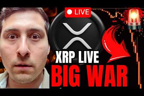 XRP WAR NEWS LIVE!🔴CRYPTO DUMP NO PANIC?!