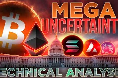 Mega Uncertainty Crash📉Crypto Technical Analysis w/ @DataDash