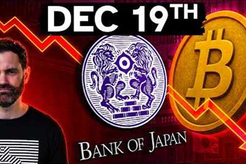 Bank Of Japan Rate Hike Will CRASH CRYPTO!?