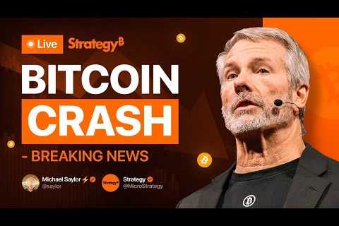 LIVE: Michael Saylor on Bitcoin Crash & MSTR Stock Drop – BTC Price Analysis