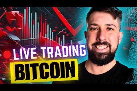 🔋LIVE BITCOIN TRADING 📉📈  Crypto and Market Analysis