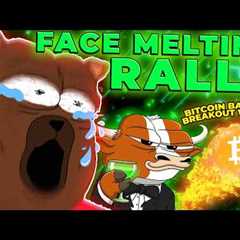 BITCOIN LIVE : BTC BREAKOUT WATCH, STOCK MARKET MELT UP