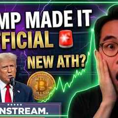 BREAKING: Trump Calls Crypto Mainstream — Is Bitcoin About To Hit A New All-Time High In 2026?